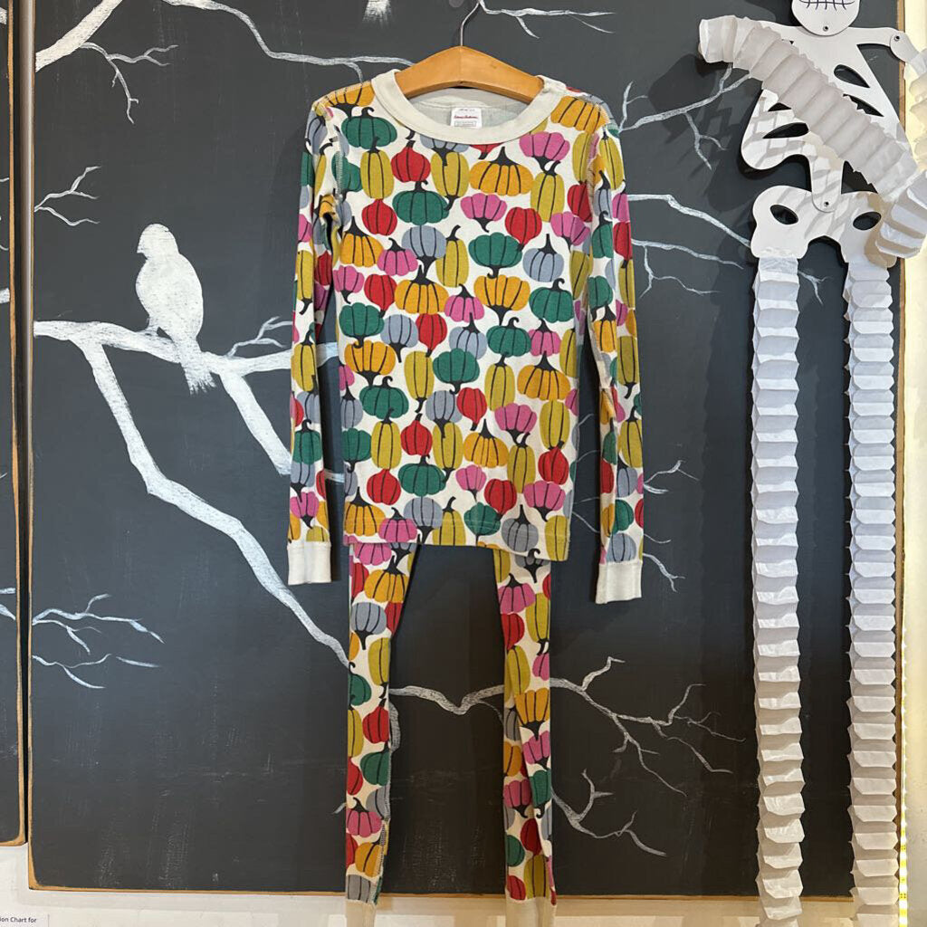 Hanna Anderson Mulit Color Pumkin Pj 8
