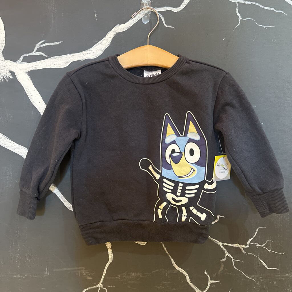 Bluey Halloween Sweatshirt 2t