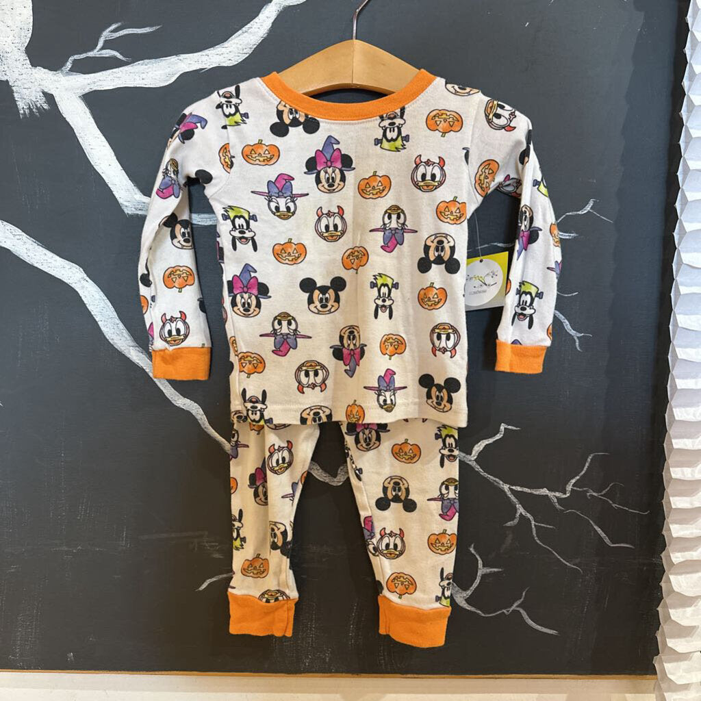 Disney Mickey and Friends Halloween LS & Pant Pj 2