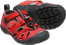Load image into Gallery viewer, Keen Seacamp II CNX, Racing Red/Gargoyle (Child)

