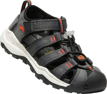 Load image into Gallery viewer, Keen Newport Neo H2 Sandal, Magnet/Spicy Orange (Child)
