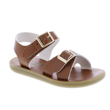 Load image into Gallery viewer, Footmates Eco-Tide Sandal, Tan (Tiny/Toddler/Child/Youth)
