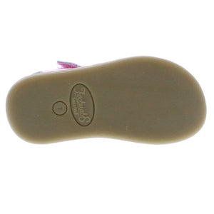 Footmates Ariel Leather Sandal, Bubblegum (Tiny/Toddler/Child)