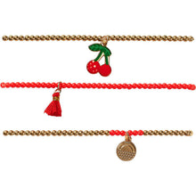 Load image into Gallery viewer, Calico Sun Riley Cherry Bracelet Set
