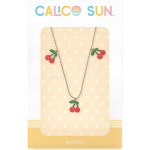 Calico Sun Riley Cherry Necklace