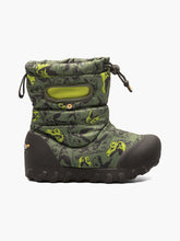 Load image into Gallery viewer, Bogs B-Moc Snow Cool Dinos, Dark Green Multi (Toddler/Child/Youth)
