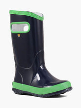 Load image into Gallery viewer, Y6 Bogs Rainboot Navy/Green

