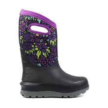 Load image into Gallery viewer, Bogs Neo-Classic Northwest Garden. Black Multi (Child/Youth)
