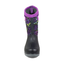 Load image into Gallery viewer, Bogs Neo-Classic Northwest Garden. Black Multi (Child/Youth)

