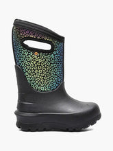 Load image into Gallery viewer, Bogs Neo-Classic Rainbow Leopard, Black Multi (Child/Youth)
