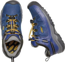 Load image into Gallery viewer, Keen Targhee Low Waterproof Hiker, Blue Depths/Forest Night (Youth)
