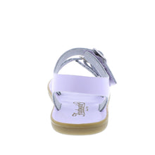 Load image into Gallery viewer, Footmates Ariel Leather Sandal, Lavender (Toddler/Child/Youth)
