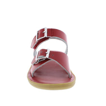 Load image into Gallery viewer, Footmates Eco-Tide Sandal, Apple Red (Tiny/Toddler/Child)
